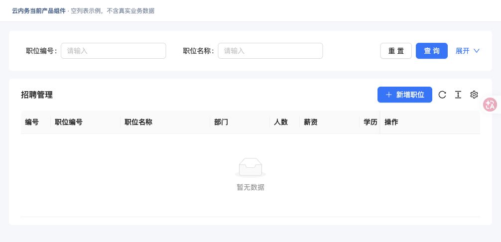 发布招聘、管理候选人 · 功能入口